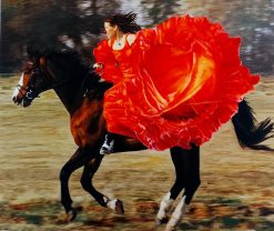 Caroline af Ugglas Galopp, 61×76 cm, signerad, upplaga 275 ex
