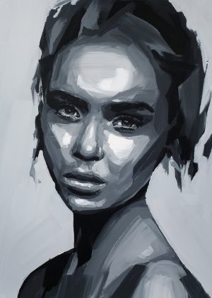 Abstract portrait no.s2027