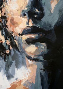 Tomas Hammar Abstract portrait no.au2020 – Giclée, 50×70 cm, signerad, upplaga 50 ex