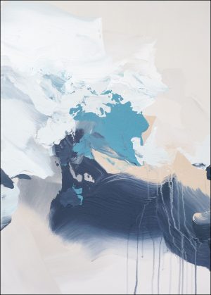 Tomas Hammar Abstract no.j2003 – Akryl på duk, 50×70 cm, signerad