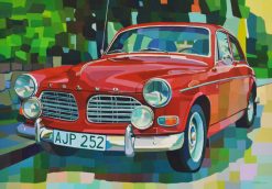 Josef Petersson Amazon – Giclée, 59,5×42 cm, signerad, upplaga 49 ex