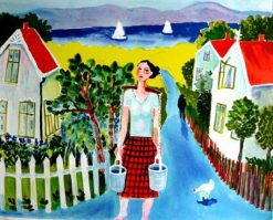 Anders Hultman 24 liter – Litografi, 45×40 cm, signerad, upplaga 290 ex