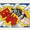 Petter Thoen Bam! – Litografi, 45×32 cm, signerad, upplaga 275 ex