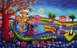 Ingrid Roth Belmonte – Litografi, 50×38 cm, signerad, upplaga 290 ex