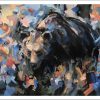 Tomas Hammar Brown bear – Giclée, 70×50 cm, signerad, upplaga 50 ex