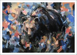 Tomas Hammar Brown bear – Giclée, 70×50 cm, signerad, upplaga 50 ex