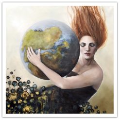 Malin Östlund Catch me or I’ll fall – Giclée, 50×50 cm, signerad, upplaga 25 ex