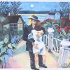 Jussi Taipaleenmäki Cecilia Lind – Ramad – Litografi, 70×95 cm, signerad, upplaga 260 ex