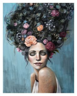 Malin Östlund Daydream – Giclée, 40×50 cm, signerad, upplaga 25 ex