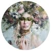 Malin Östlund Destruction of perfection – Olja på duk, 70×70 cm, signerad