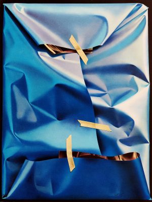 Yrjö Edelmann Blue parcel – Litografi, 36×47 cm, signerad, upplaga 150 ex