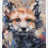 Tomas Hammar Fox Cub – Giclée, 50×70 cm, signerad, upplaga 99 ex