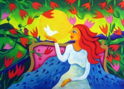 Ingrid Roth Golden Age – Litografi, 60×43 cm, signerad, upplaga 290 ex