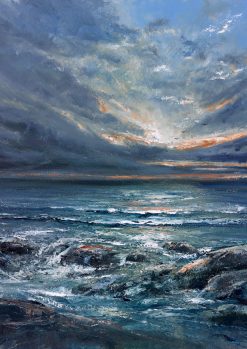 Kathrin Bernekorn Himmel & Hav – Giclée, 42×59,5 cm, signerad, upplaga 39 ex