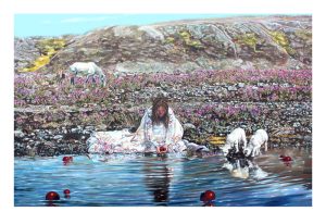 Caroline af Ugglas Drömmar är till för dom med stängda ögon, 61×88 cm, signerad, upplaga 225 ex