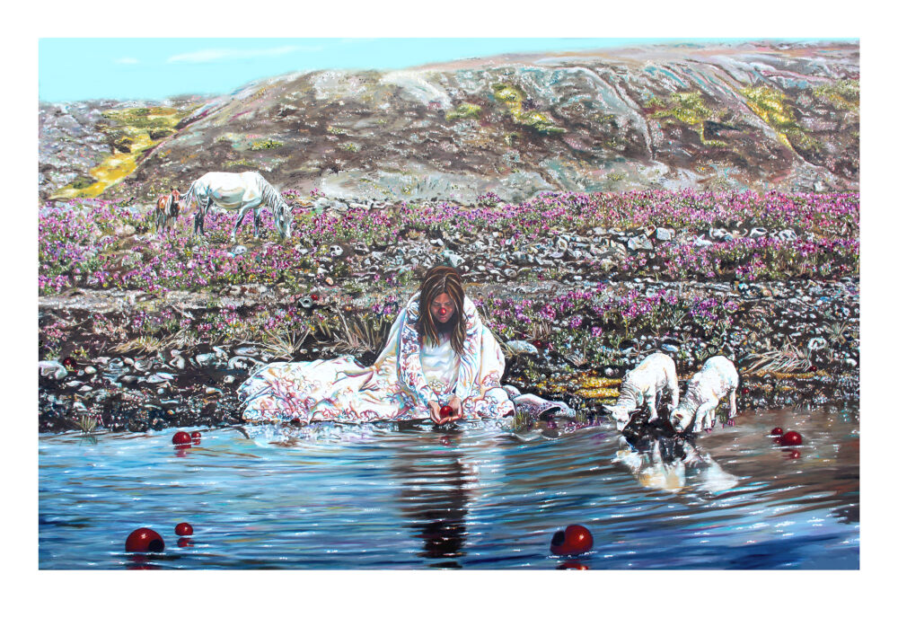 Caroline af Ugglas Drömmar är till för dom med stängda ögon, 61×88 cm, signerad, upplaga 225 ex