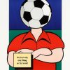Petter Thoen He had only one thing on his mind – Litografi, 63,5×41 cm, signerad, upplaga 360 ex