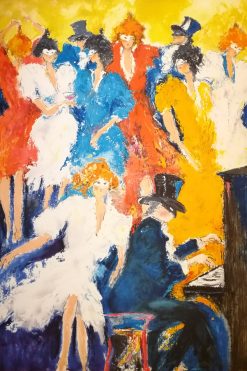 Karl Höglund Maskeraden – Litografi, 59×86 cm, signerad, upplaga 290 ex