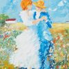 Karl Höglund Sommardansen – Litografi, 59,5×40,5 cm, signerad, upplaga 360 ex