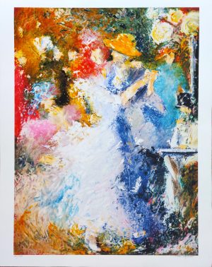 Karl Höglund Kärleksdans – Giclée, 60×75 cm, signerad, upplaga 150 ex