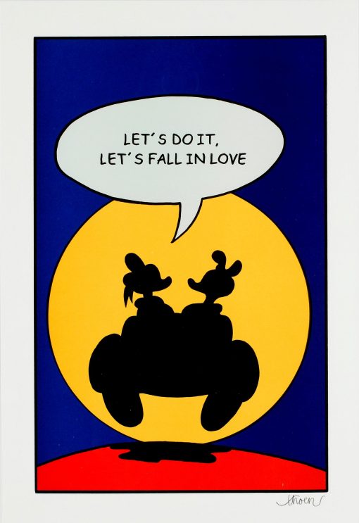 Petter Thoen Lets do it – Litografi, 26×40 cm, signerad, upplaga 290 ex
