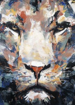 Tomas Hammar Portrait of a Lion II – Giclée, 50×70 cm, signerad, upplaga 20 ex