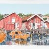 Hans Konnman Falkland, 50×38 cm, signerad, upplaga 360 ex