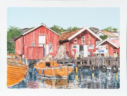 Hans Konnman Falkland, 50×38 cm, signerad, upplaga 360 ex