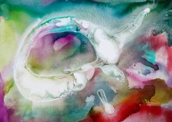 Marian Hauswald Abstrakt MH, 59,5×42 cm, signerad, upplaga 15 ex