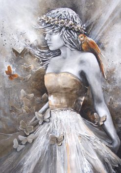 Marie Åkerlund På väg – Giclée, 42×59 cm, signerad, upplaga 25 ex