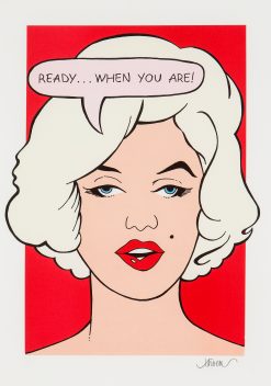 Petter Thoen Ready… When you are! – Litografi, 32×47 cm, signerad, upplaga 275 ex