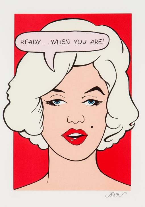 Petter Thoen Ready… When you are! – Litografi, 32×47 cm, signerad, upplaga 275 ex