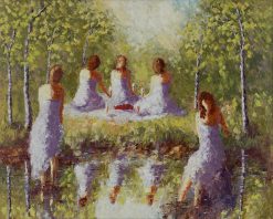 Bengt-Göran "BG" Karlsson Picknick – Giclée, 59,5×42 cm, signerad, upplaga 50 ex