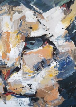 Tomas Hammar Snow Leopard – Giclée, 50×70 cm, signerad, upplaga 20 ex