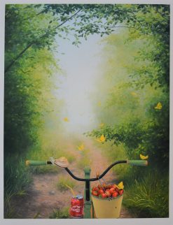 Lennart Nilsson Sommarstig, 51×61 cm, signerad, upplaga 30 ex