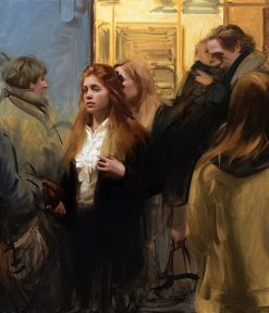 Nick Alm Subway – Giclée, 49×57 cm, signerad, upplaga 95 ex