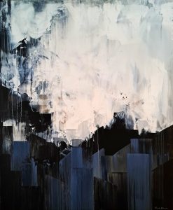Tomas Hammar Abstract no.01908 – Akryl på duk, 100×120 cm, signerad