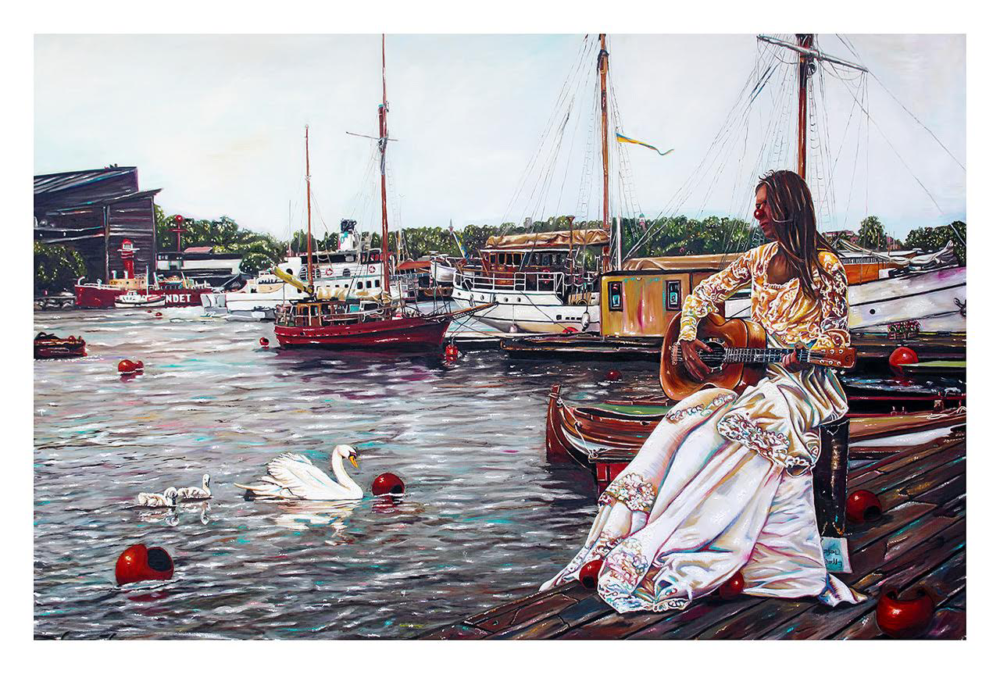 Caroline af Ugglas Inspiration, 61×89 cm, signerad, upplaga 225 ex