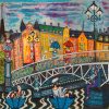 Angelica Wiik Djurgårdsbron – Litografi, 61×62 cm, signerad, upplaga 290 ex