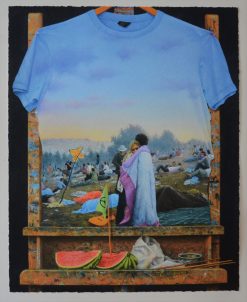 Lennart Nilsson Woodstock, 50,5×63 cm, signerad, upplaga 95 ex