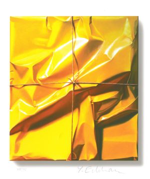 Yrjö Edelmann Stringed Yellow Power – Giclée, 30×25 cm, signerad, upplaga 325 ex