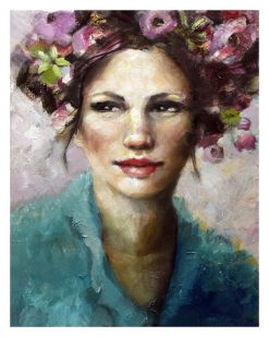 Malin Östlund Bring Sunshine – Giclée, 40×50 cm, signerad, upplaga 25 ex
