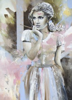 Marie Åkerlund Funderingar – Giclée, 30×42 cm, signerad, upplaga 25 ex