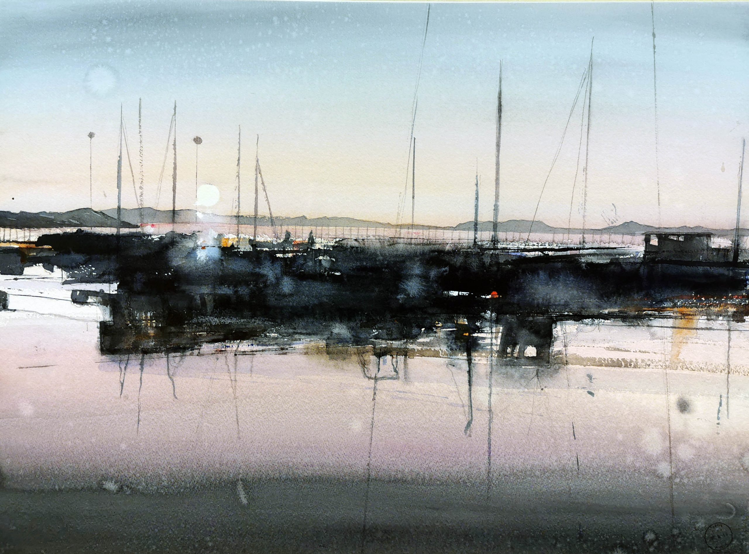 Norra Hamnen - Giclée