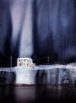 Richard Vakil Snöfall – Giclée, 56×76 cm, signerad, upplaga 30 ex