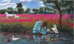 Caroline af Ugglas Fältstudie – Giclée, 61×84 cm, signerad, upplaga 250 ex