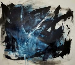 Carolina Bååth, Transformer, akryl på duk, 110×130 cm